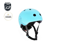 Scoot & Ride Kask Ochronny S-M dla dzieci 3+ Blueberry - 1014704 - zdjęcie 2